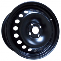 стальные диски Стальные диски Диски стальные R15 Magnetto 4-100  J6.0 h60.1 et+50 (15009 AM) Black Lada Vesta