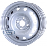 литые диски Литые диски Magnetto (14005 S AM) 5,5Jx14 4/100 ET35 d-57,1 Silver WV Caddy II