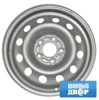 стальные диски Стальные диски R16 5-110 J6.5 h65.1 et+37 (75L37F) Silver Opel As