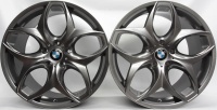 литые диски Литые диски Диск BMW Разноширокие BMW 215 style R20 J9.5/10.5 ET+40/+30 5x120 серебро тёмное (A)