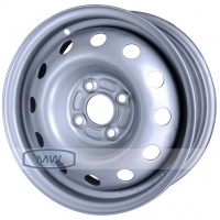 литые диски Литые диски Magnetto (14007 S AM) 5,5Jx14 4/100 ET45 d-57,1 Silver WV Polo / Golf III / Venta
