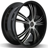 литые диски Литые диски HARP Y-02 7.5x18/5x114.3 ET40 D72.6 Glossy-Black__Machined-Face__Glossy-Black-Lip