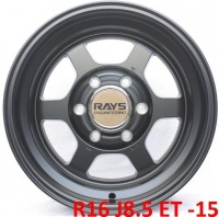 литые диски Литые диски Диск Rays TE37X 8.5xR16 6x139.7 D110.1 ET-15 (A)