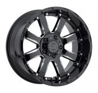 литые диски Литые диски Black Rhino Sierra Gloss Black With Milled Spokes
