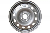 Стальные диски Евродиск (75I42D) 6,5Jx16H2 5/112 ET42 d-57,1 Silver (UZB) VW Passat (3C)
