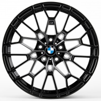 Литые диски Диски BMW DF002-SL065 19 J9 ET37 5x112 66,5 чёрный матовый Арт.81324