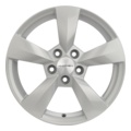 литые диски Литые диски Khomen Wheels KHW1504 (Polo) F-Silver