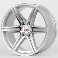 литые диски Литые диски Vossen 6985X-DS216 серебро + полированные спицы