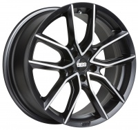 Литые диски BBS XA0204 8,5x18 5/108 ET45 d-70 Black Diamond Cut (0360569#)