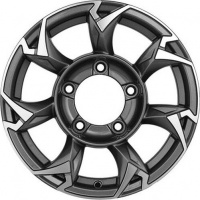 Литые диски Диск 5,5x15/5x139,7 ET-20 D108,1 KHW1505 (Jimny) Gray (TCH)