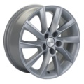 Литые диски Диск 6x15/5x100 ET38 D57,1 KHW1507 (Rapid/Fabia) F-Silver (TCH)