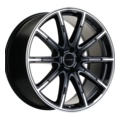 Литые диски Диск 9,5x21/5x114,3 ET40 D64,1 KHW2102 (Tesla) Black-FP (TCH)