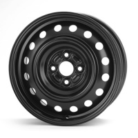 стальные диски Стальные диски R14 4-100  J5.5 h57.1 et+35 (53A35Dbk) VW-14 Black