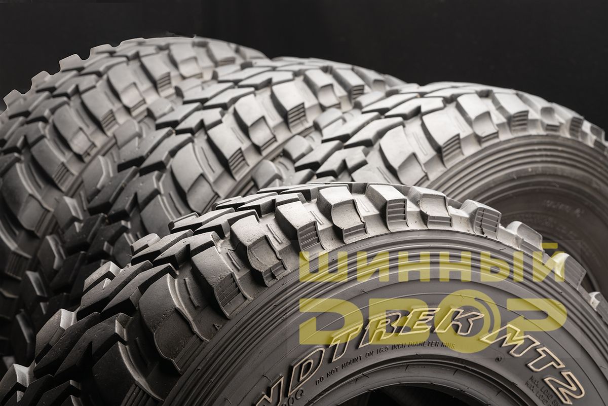 Шины б/у 225/75 R16 Dunlop Grandtrek MT2 К-кт 4шт в Красноярске || Шинный  двор