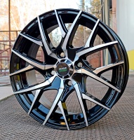 Литые диски Диски Megami MGM-12 5.5x14/4x100 ET35 D60.1 BKF