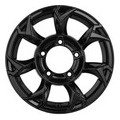 Литые диски Диск 5,5x15/5x139,7 ET-20 D108,1 KHW1505 (Jimny) Black (TCH)