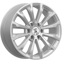 Литые диски КиК КР006 (Land Cruiser Prado) 8,5x20 6/139,7 ET25 d-106,1 Elite Silver (Арт.78895)